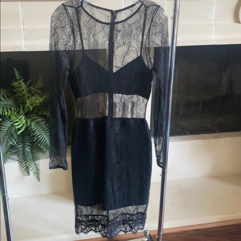 Black dress WORN ONCE